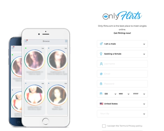 Only Flirts Logo